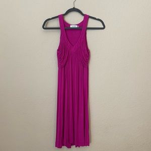 Calvin Klein magenta pink cotton dress size 6